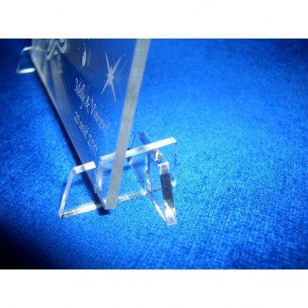 Marque-table en plexiglas - Papillons