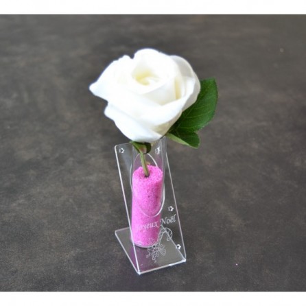 Soliflore en plexiglas 