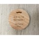 DÉCAPSULEUR OUVRE BOUTEILLES EN BOIS PERSONNALISÉ CADEAU INVITÉ - MARIAGE M10