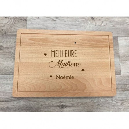 Lot de 3 cintres en bois personnalisés