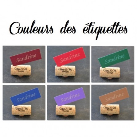 Etiquette de couleur vierge