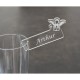 Marque-place en plexiglas pour verre